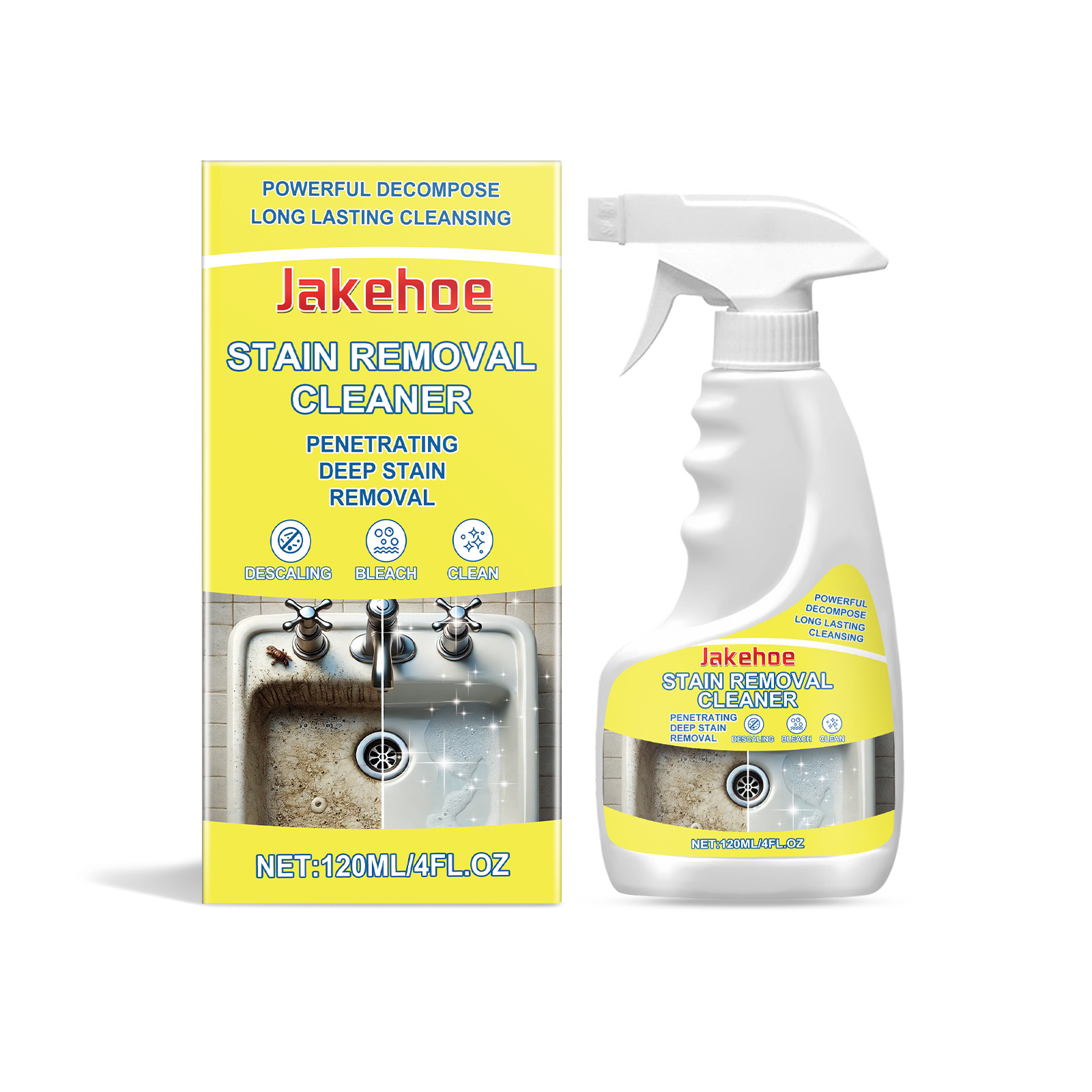 Main product image of Cleaning Agent, Decontamination cleaner, 120ml, Clean and decontaminate