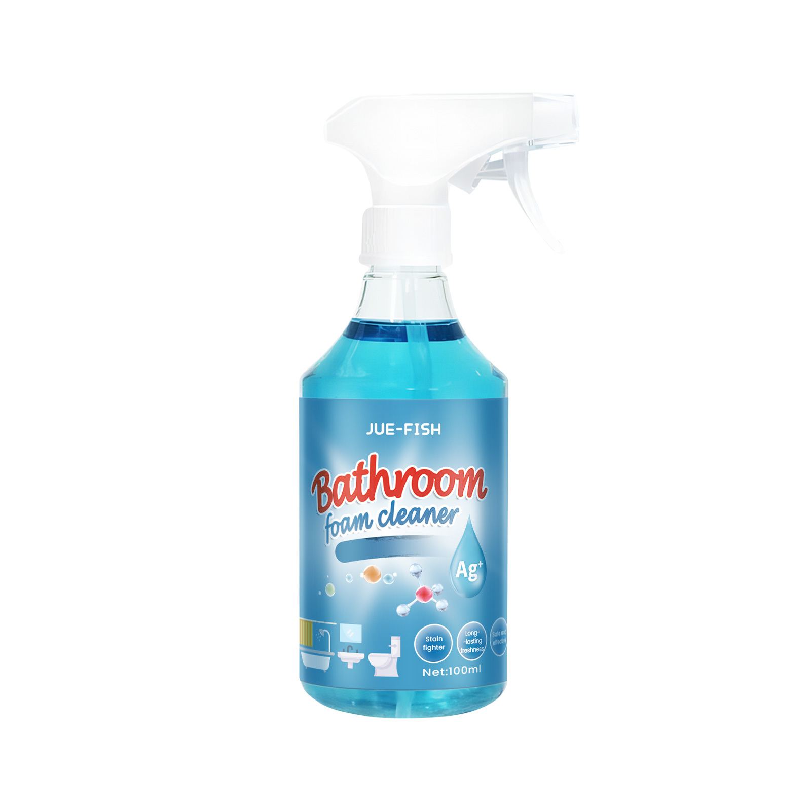 Main product image of Cleaning Agent, Bathroom cleaner, 100ml, Remove stains and stains, with Plant extract