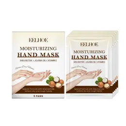 Product image of Hand Cleansing Mask with Vitamin E and Mineral Oil, 5-Pack