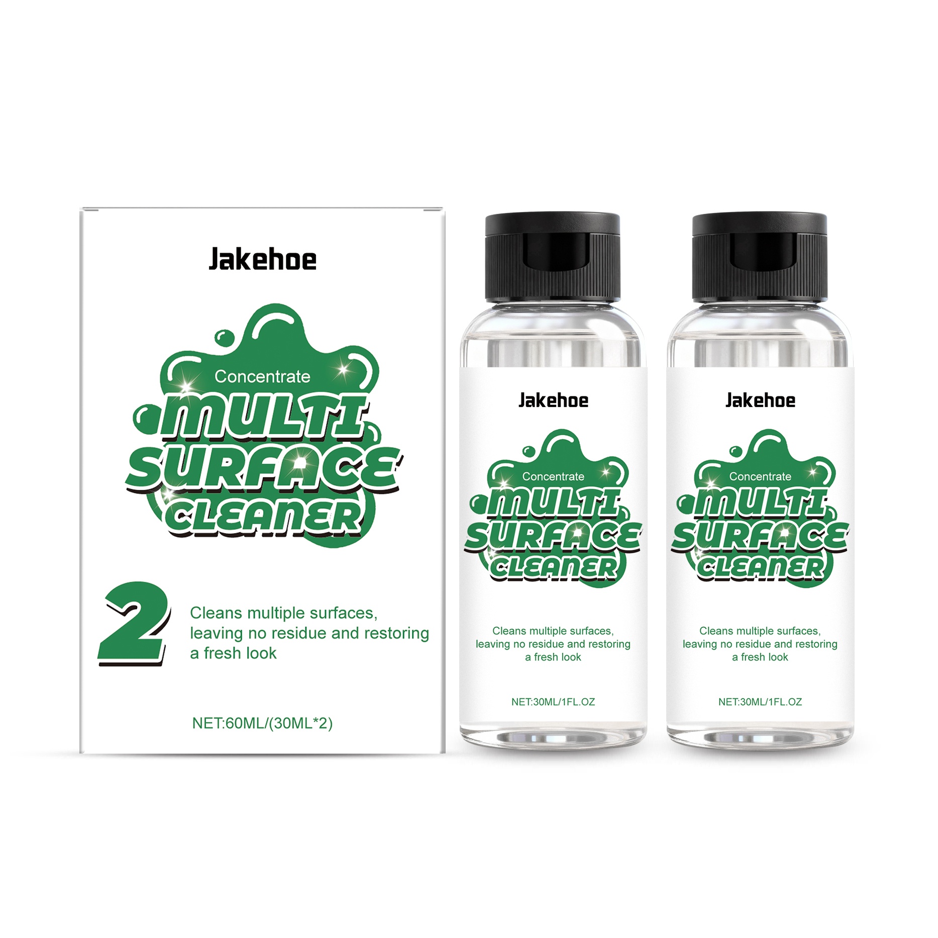 Main product image of Cleaning Agent, Multi-surface cleaner set, 60ml, Household cleaner