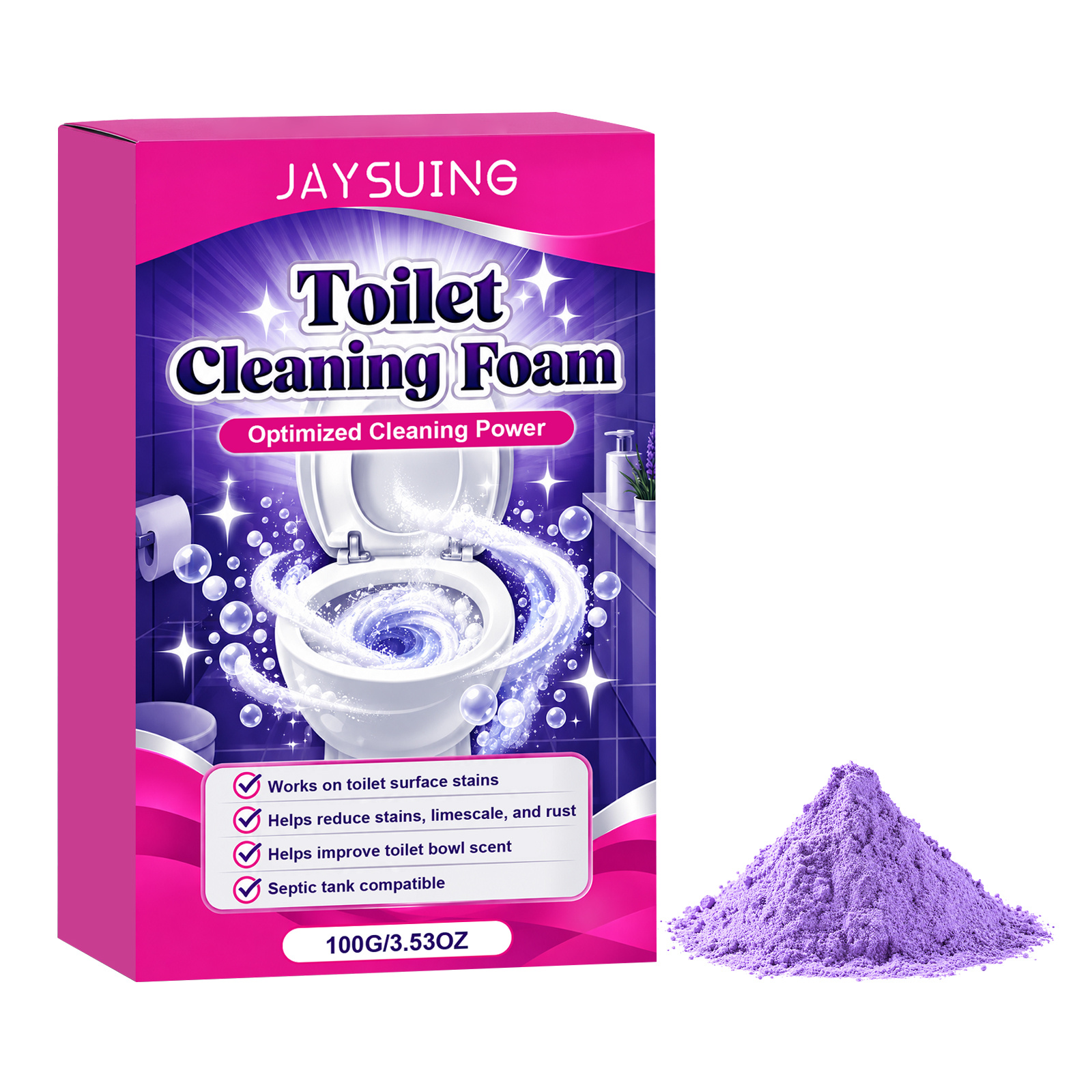 Main product image of Cleaning Agent, Toilet cleaner, 100g, with Sodium Bicarbonate