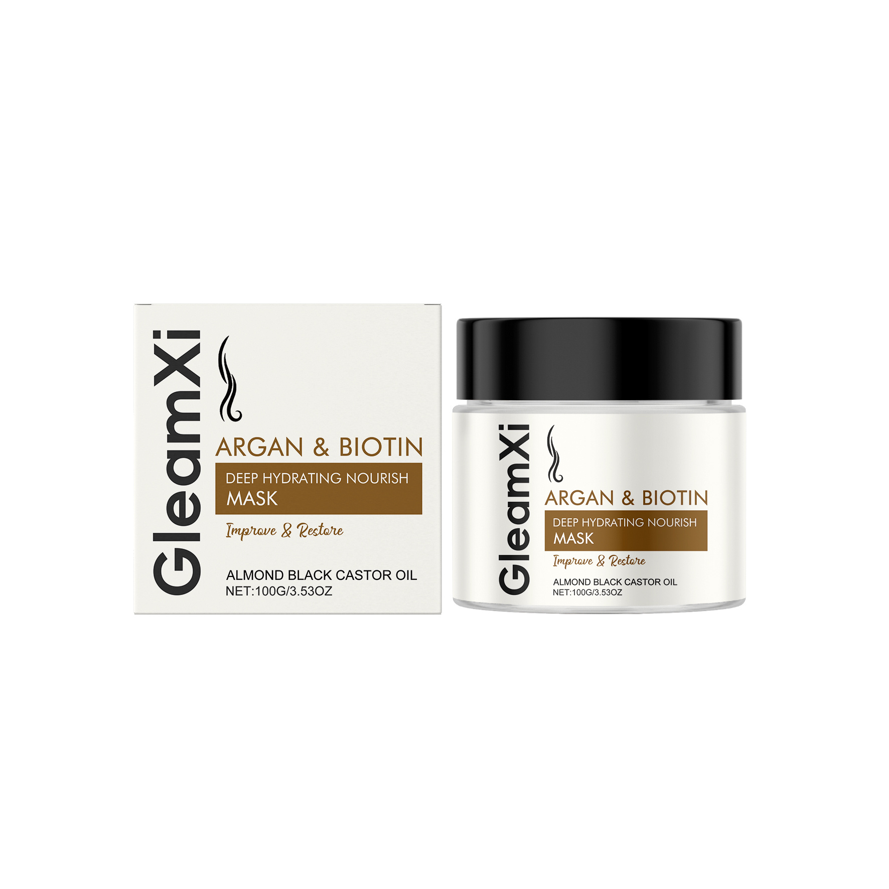 Main product image of Hair Care Product, Deep Hydrating Nourish Mask, 100G, Moisturize hair, with Almond oil