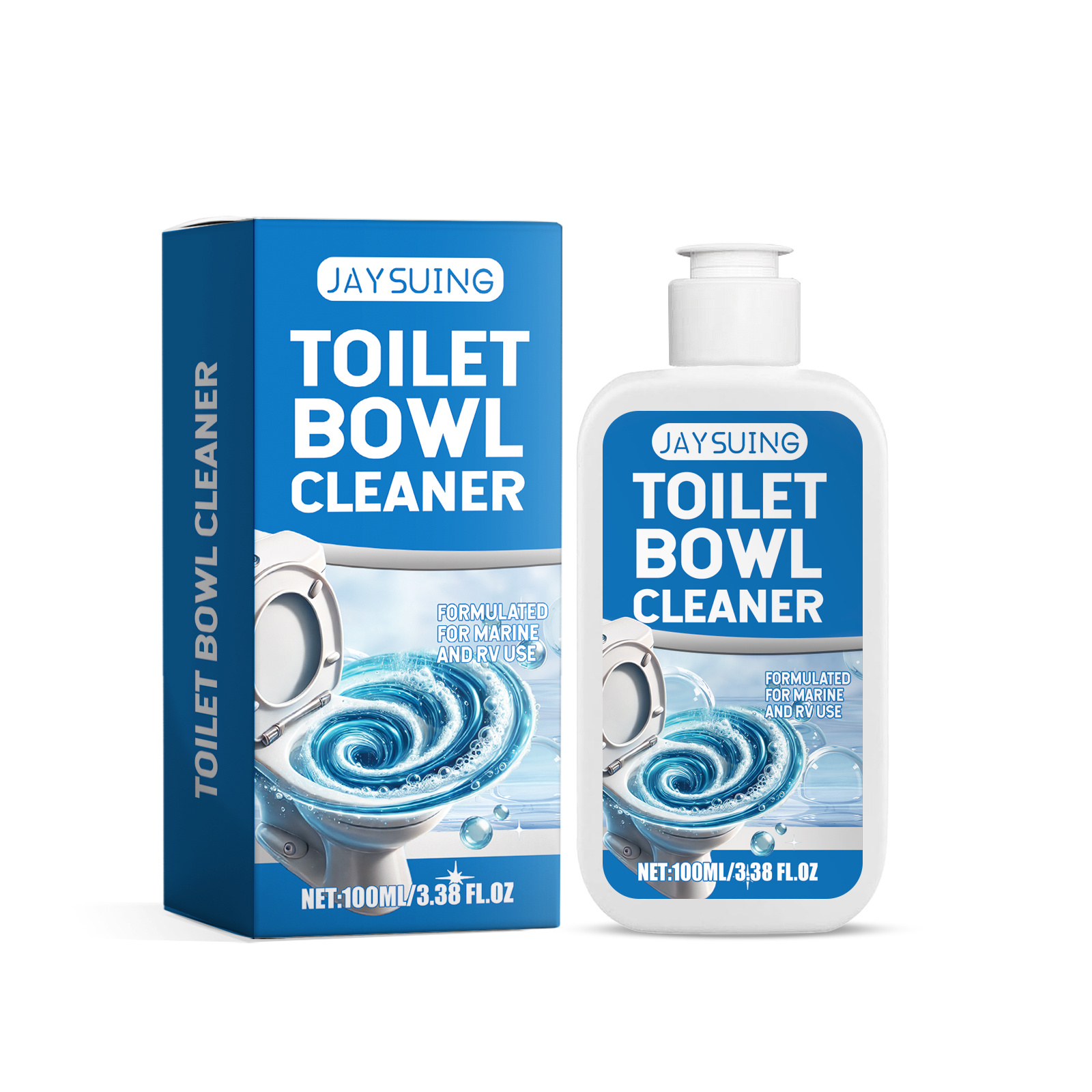 Main product image of Cleaning Agent, Toilet stain cleaner, 100ml, Toilet cleaning, with Sodium gluconate