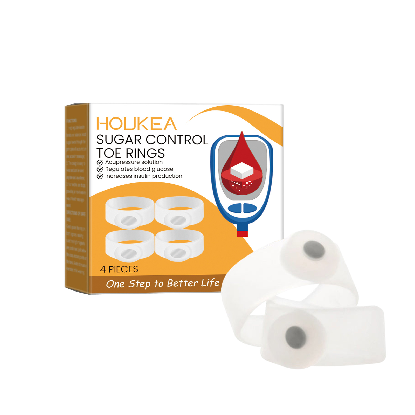 Main product image of Health Care Product, ring, 4 PIECES, Body care, with Silicone