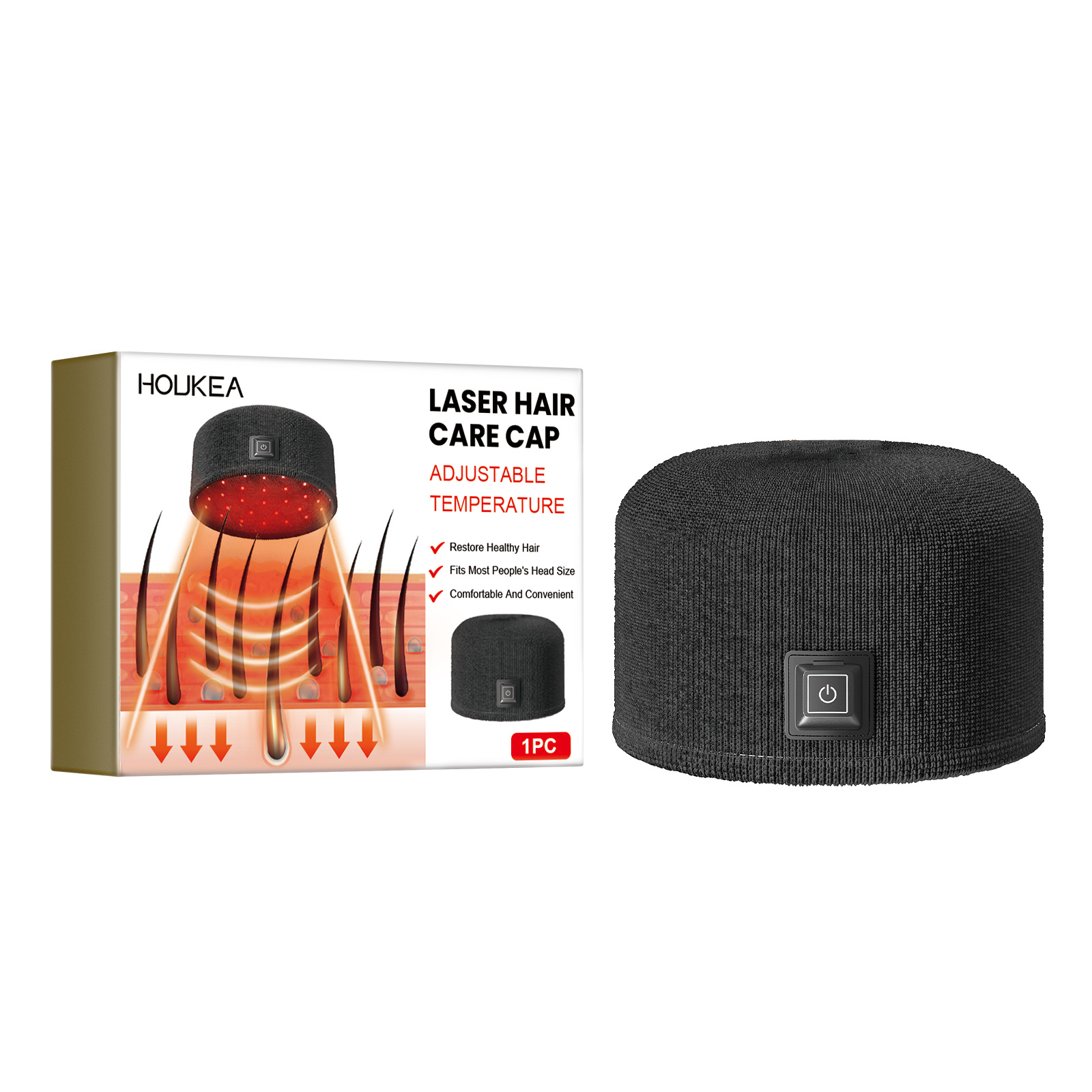 Main product image of Hair Care Product, Laser Hair Care Cap, Scalp care, with Textile cloth