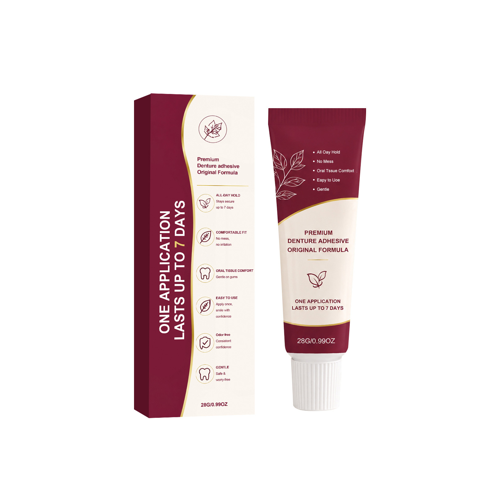 Main product image of Oral Care Product, Denture fixing adhesive, 28g, Adhesive for fixation