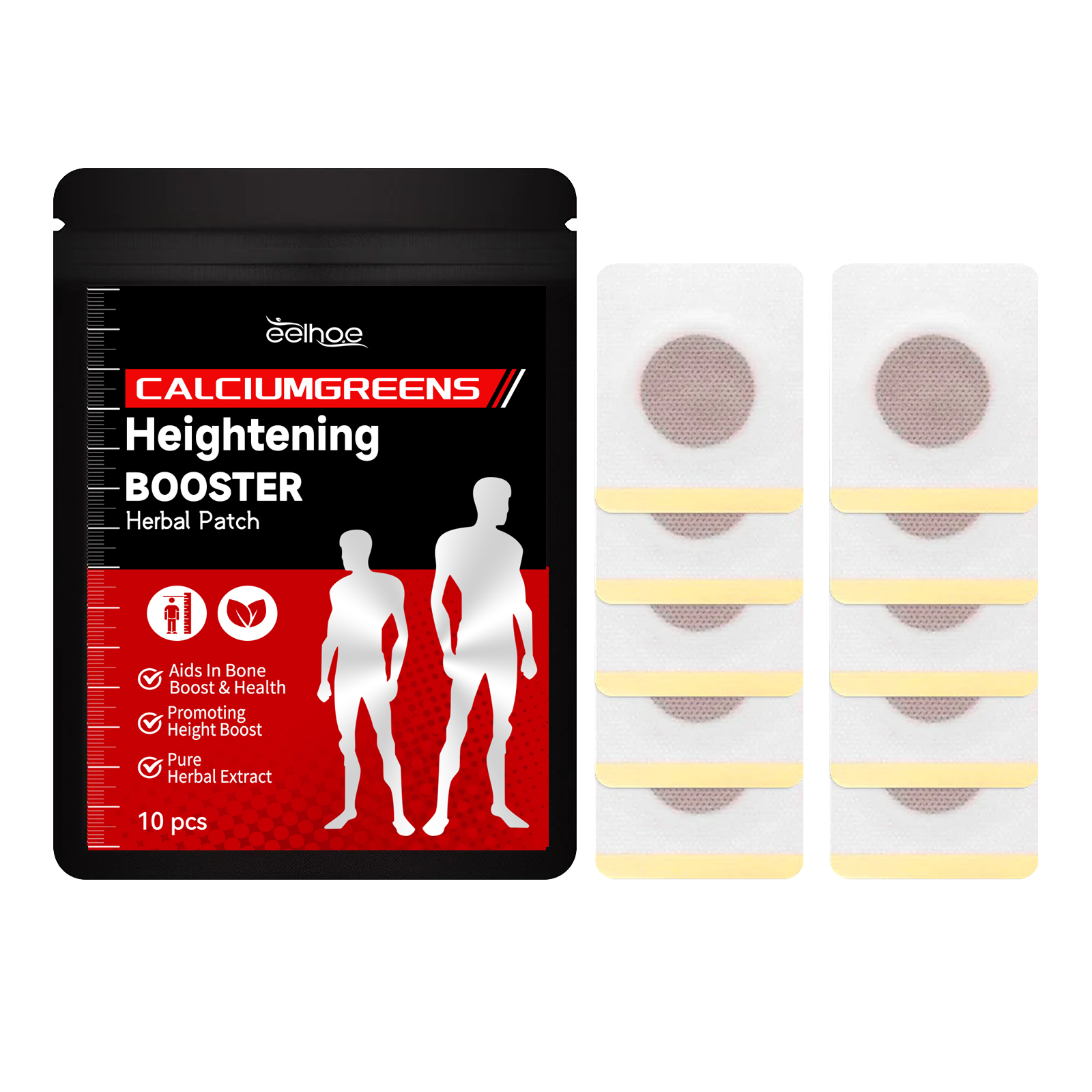 Main product image of Patch 10 Pcs with Herbal Overnight Care Patch Skin-Friendly Adhesive for Discreet All-Day Wear