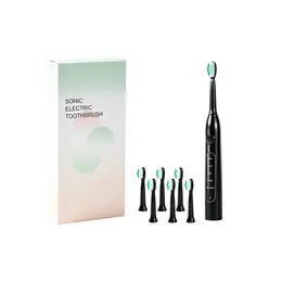 Product image of CH-926 Black Electric Toothbrush, 6 Replacement Heads