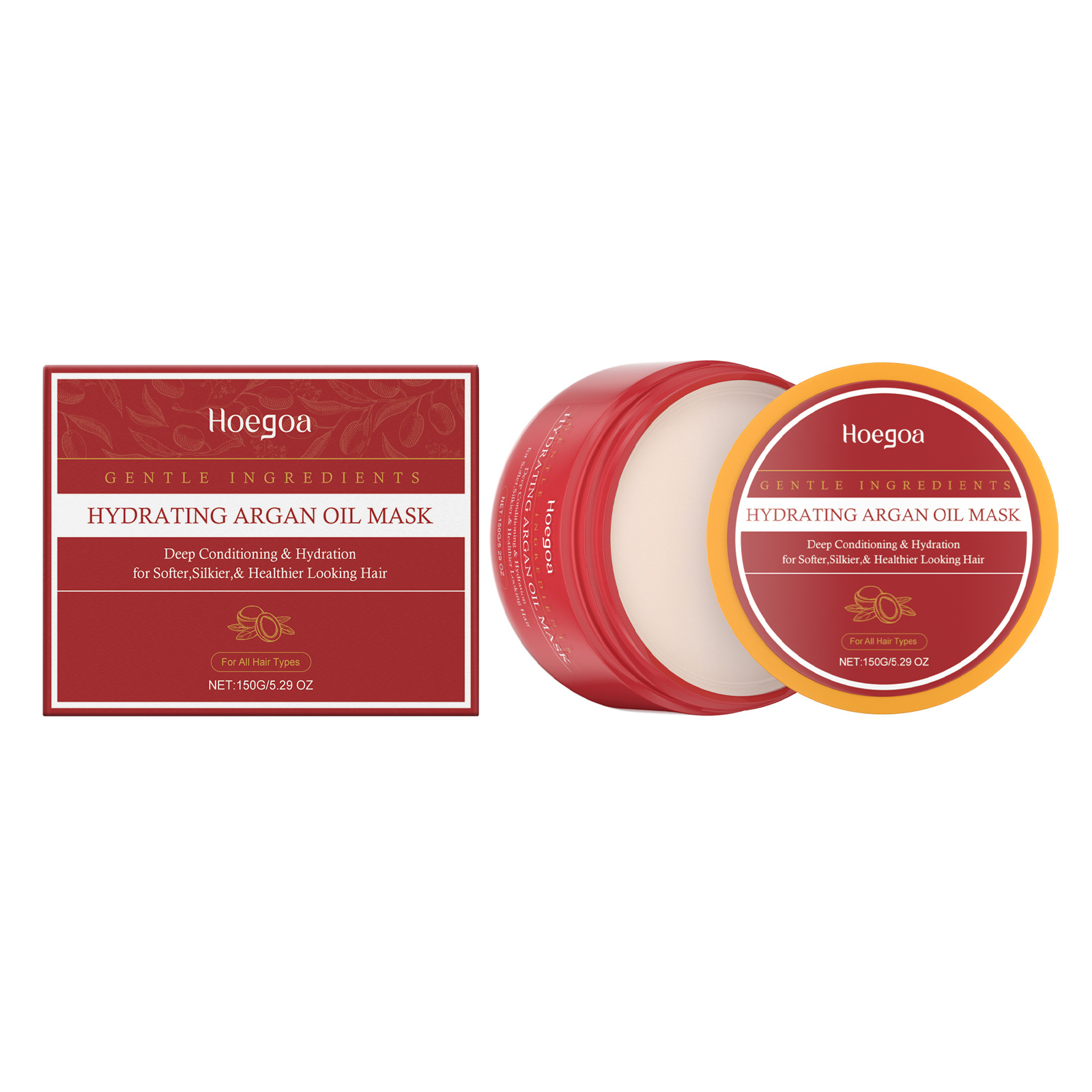 Main product image of Argan Oil Hair Mask for All Hair Types, 150g