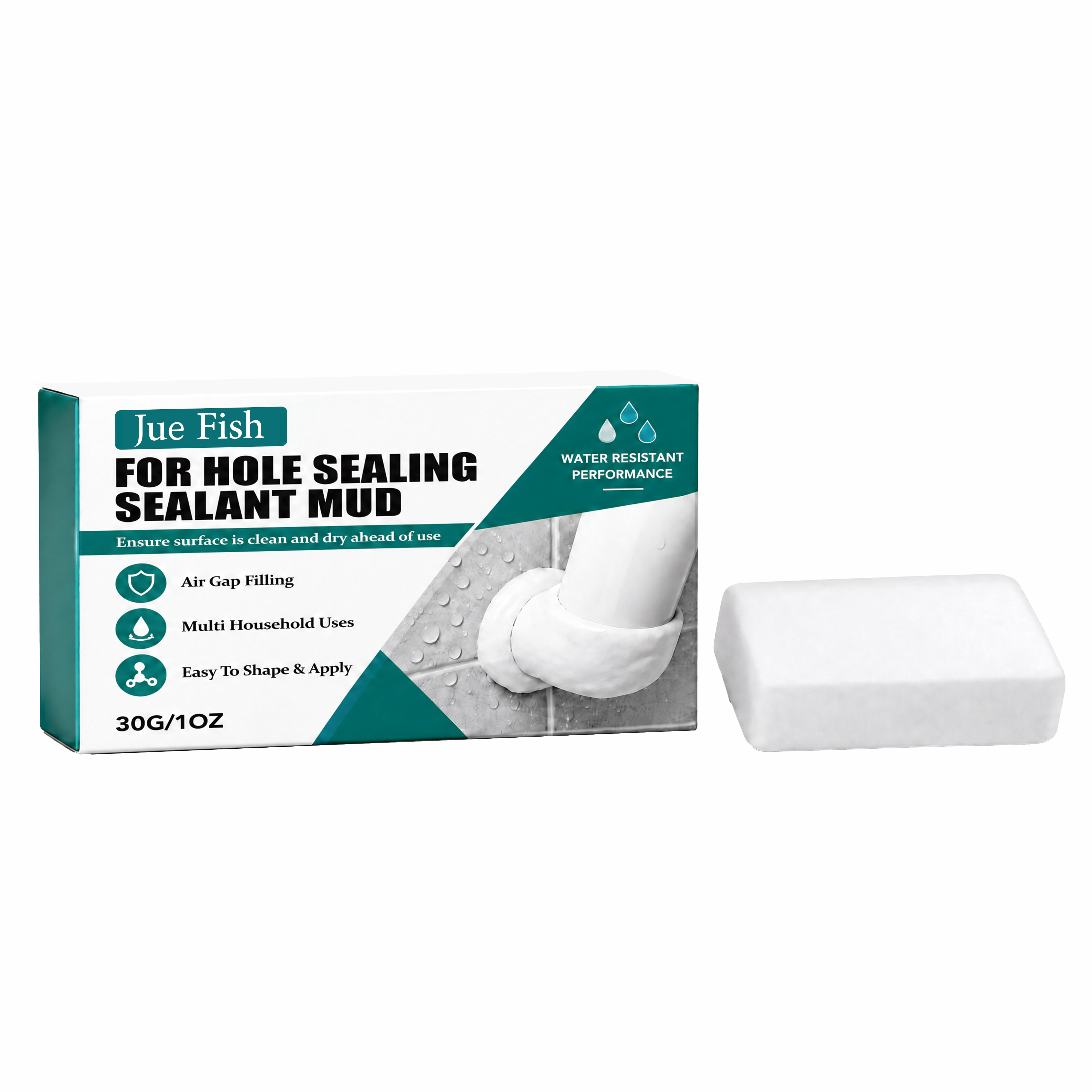 Main product image of JUE FISH Sealant Mud for Daily Use, 30g