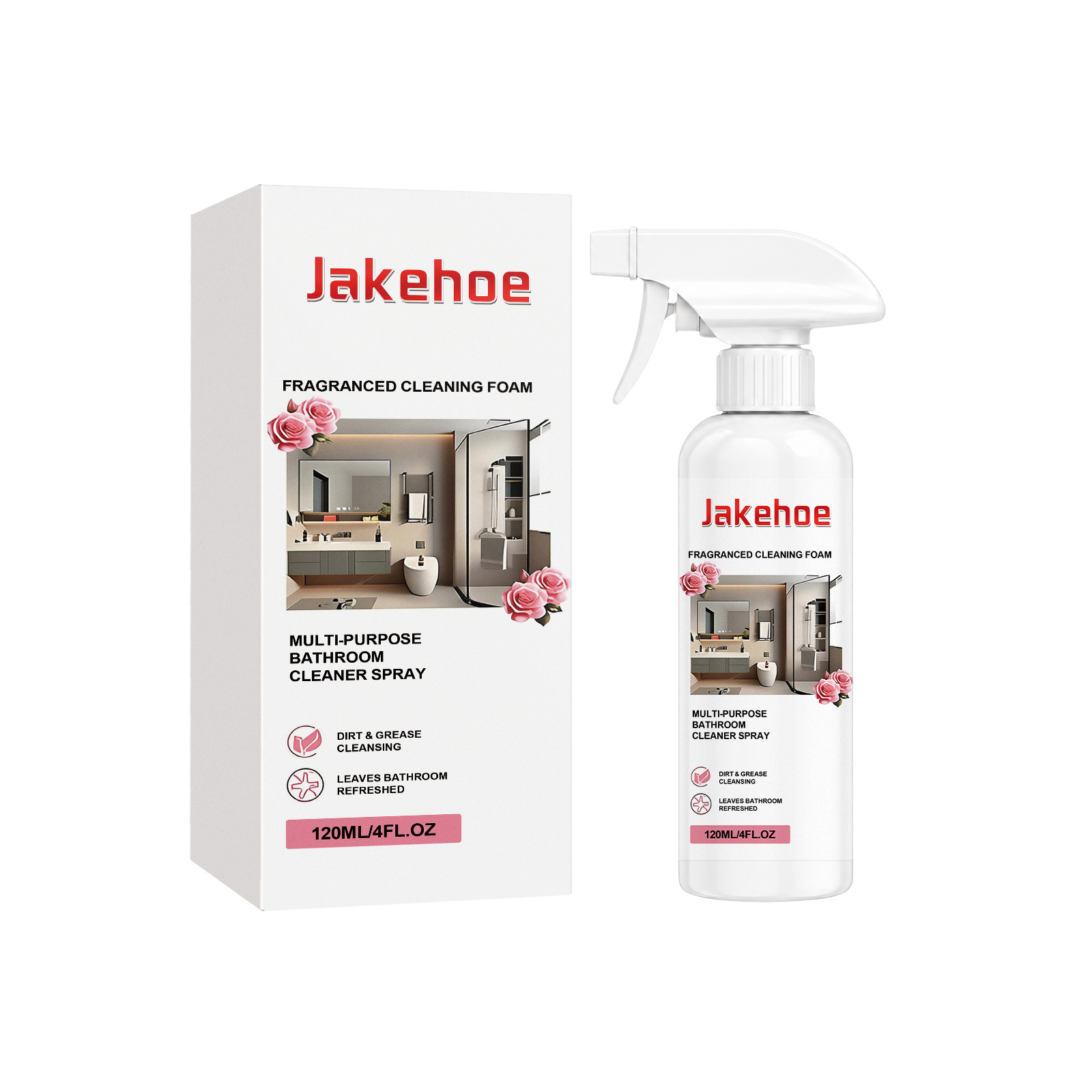 Main product image of Bathroom Cleaner, 120ml, Cleaning Agent for Home Cleaning