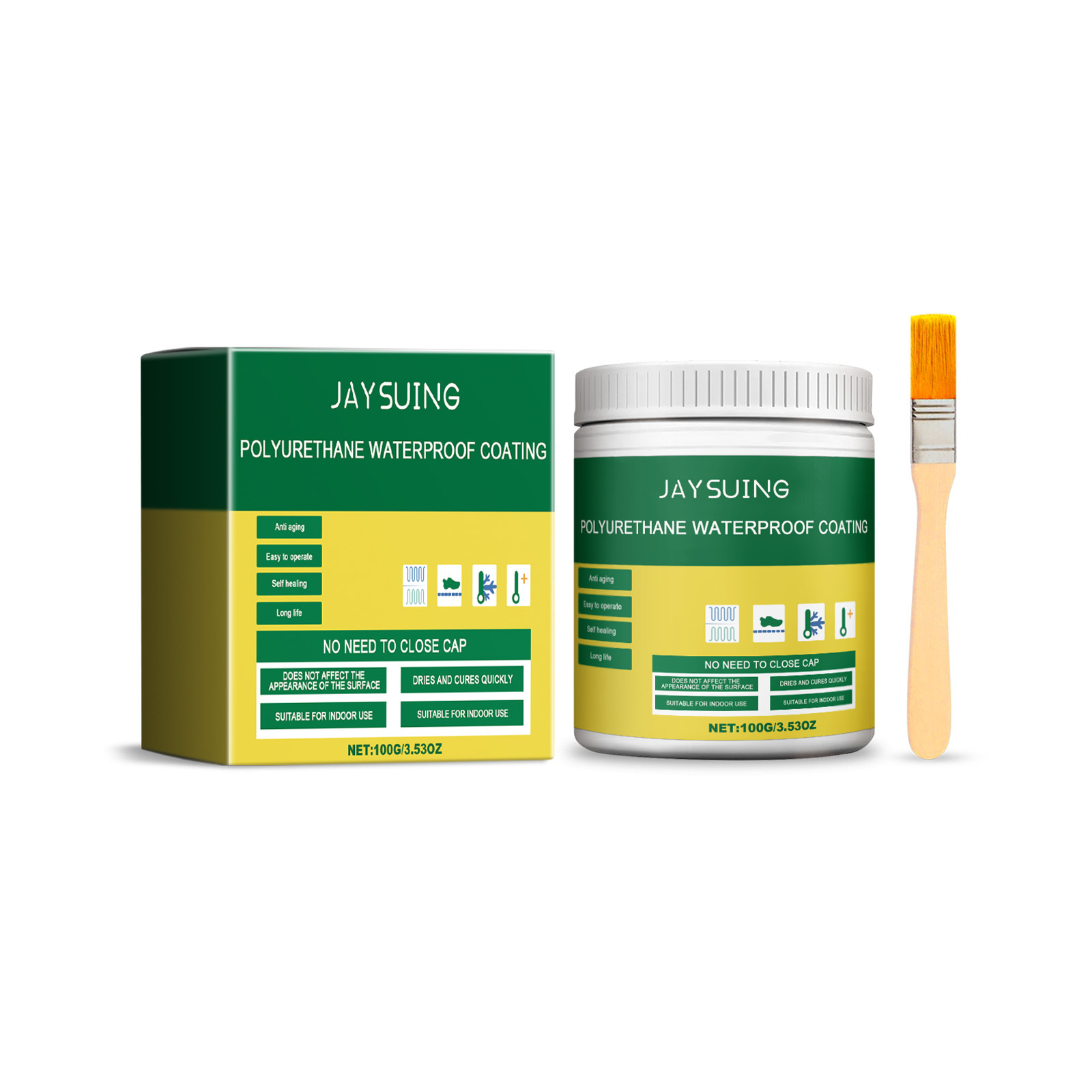 Main product image of Transparent Waterproof Glue (100g), 100G, Leakproof Paint for Daily Use