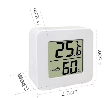 Electronic thermometer-white smiley face model-1 piece