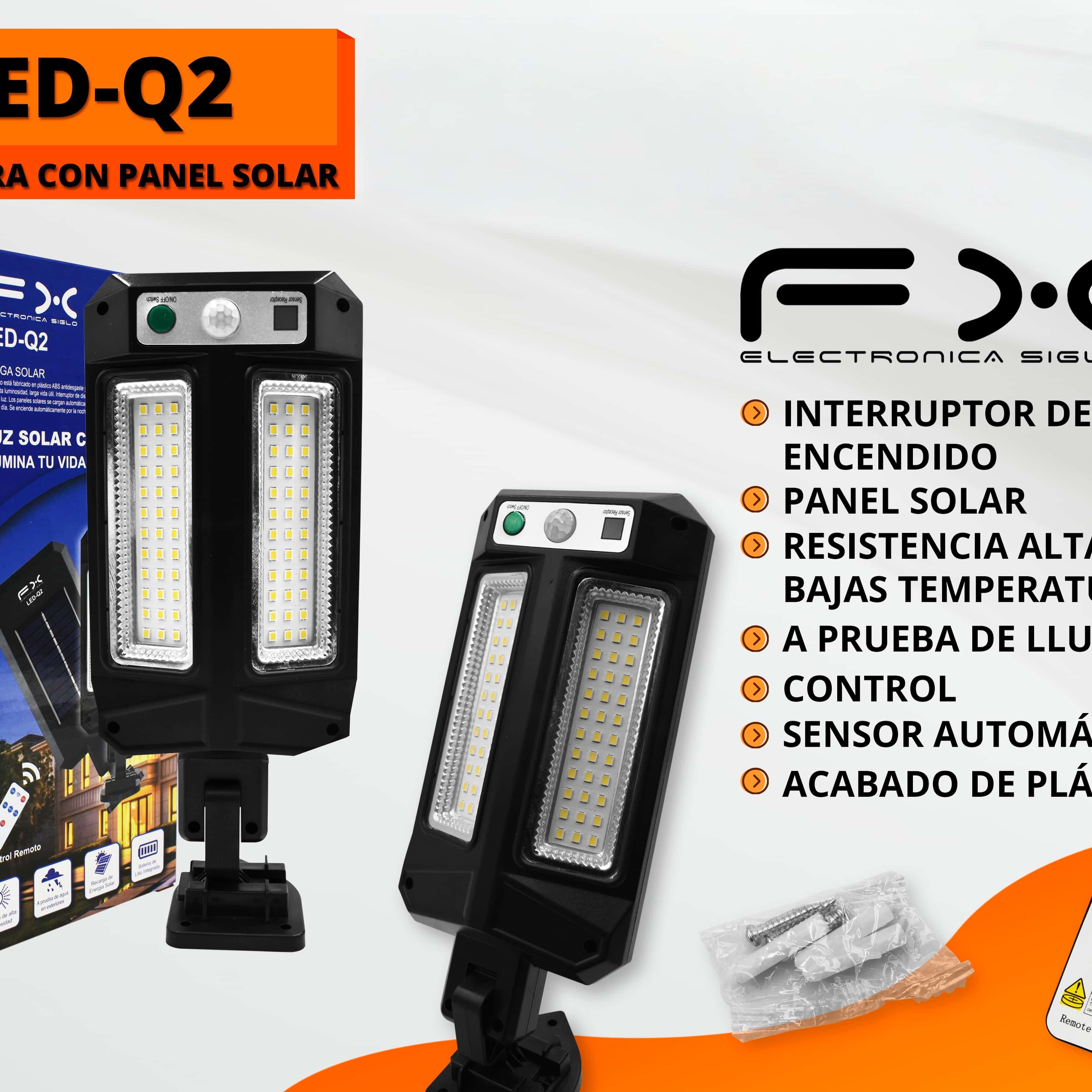 Main product image of Solar Powered Outdoor Garden Lights, Rainproof, Automatic Sensor