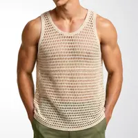 Product image of Men's Knit Mesh Sleeveless Vest