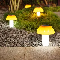 Product image of Mushroom-Shaped Ground Plug Lights for Outdoor Landscape Use
