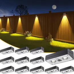 Solar Outdoor Lens Colorful Fixed Color Fence Light