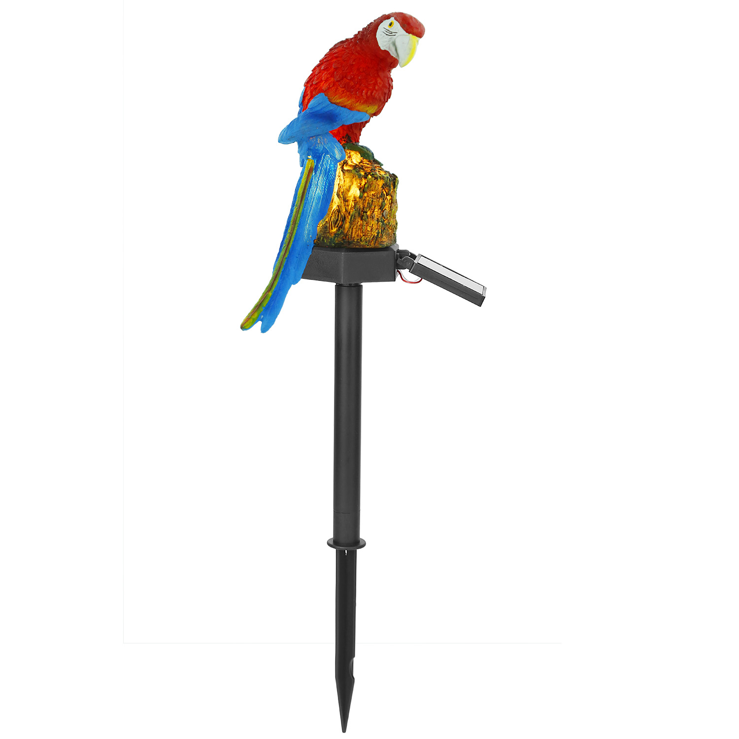 1Pc Solar Powered Parrot Garden Light IP65 Waterproof LED Parrot Landscape Lamp Decorative Lawn Lights For Yard Driveway Walkway Patio