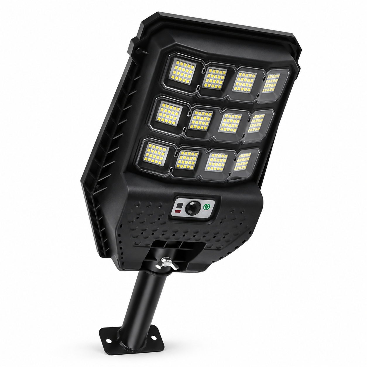 Main product image of Solar Powered Motion Sensor Outdoor LED Light, W7207, Black