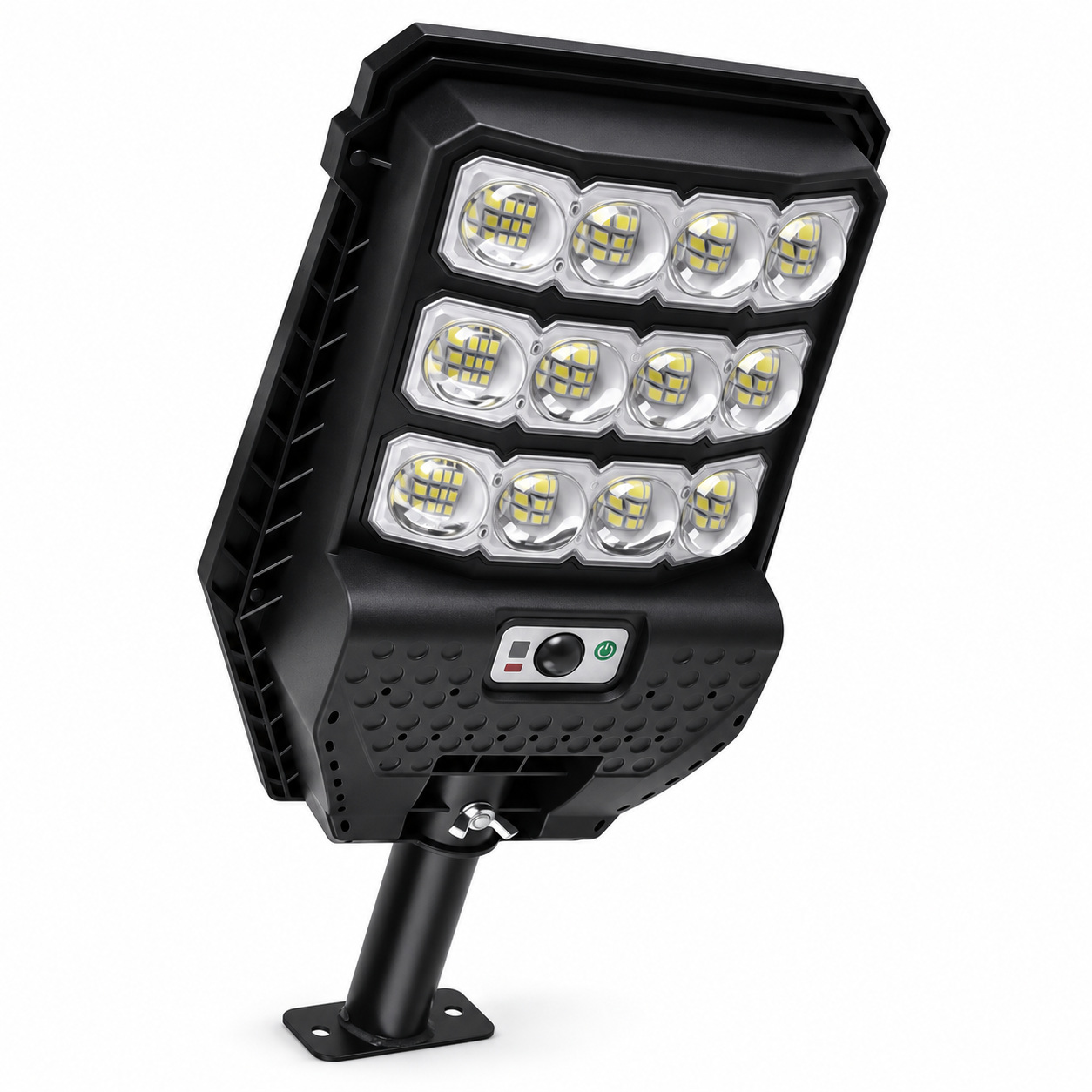 Main product image of W7208 Solar Motion Sensor Outdoor LED Wall Light, Black