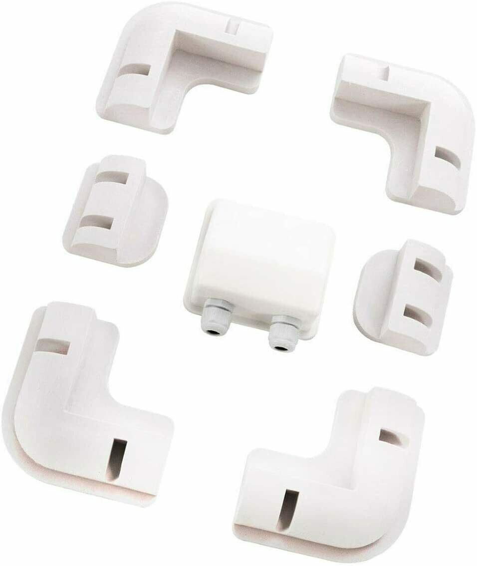 Main product image of 7-Piece Solar Panel Corner Mounting Brackets for RV, Boat, Yacht Roof