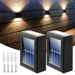 Product image of 2-Pack Solar Outdoor Wall Lights, Waterproof, for Garden and Patio