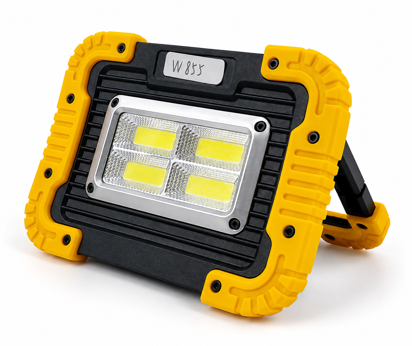 Main product image of W855 COB LED Flood Light, Solar Rechargeable, 3x 18650 Battery, 30W