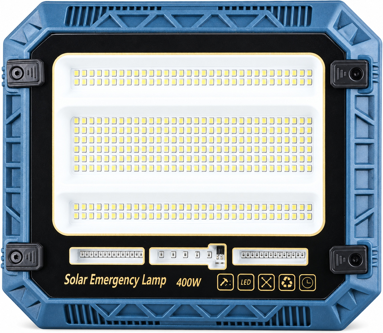 Main product image of LED Flood Light, Solar Powered, Rechargeable 18650, 7200mAh, 12.5W, W8114