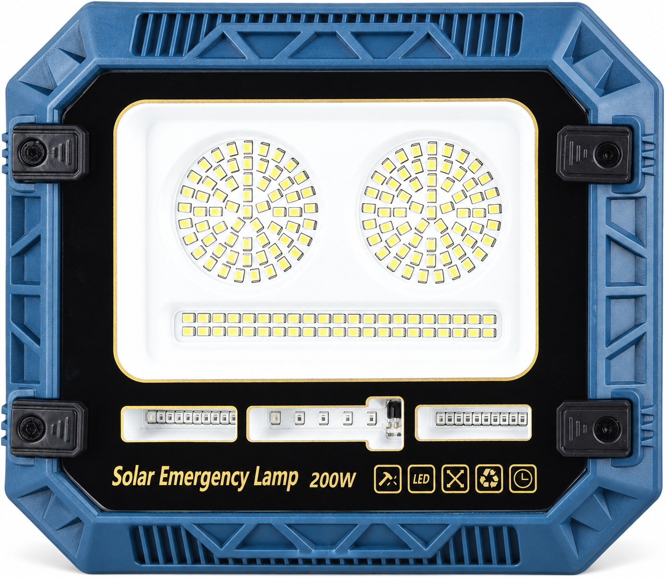 Main product image of W8115 2.7W Solar LED Flood Light, 18650 Battery, Remote Control