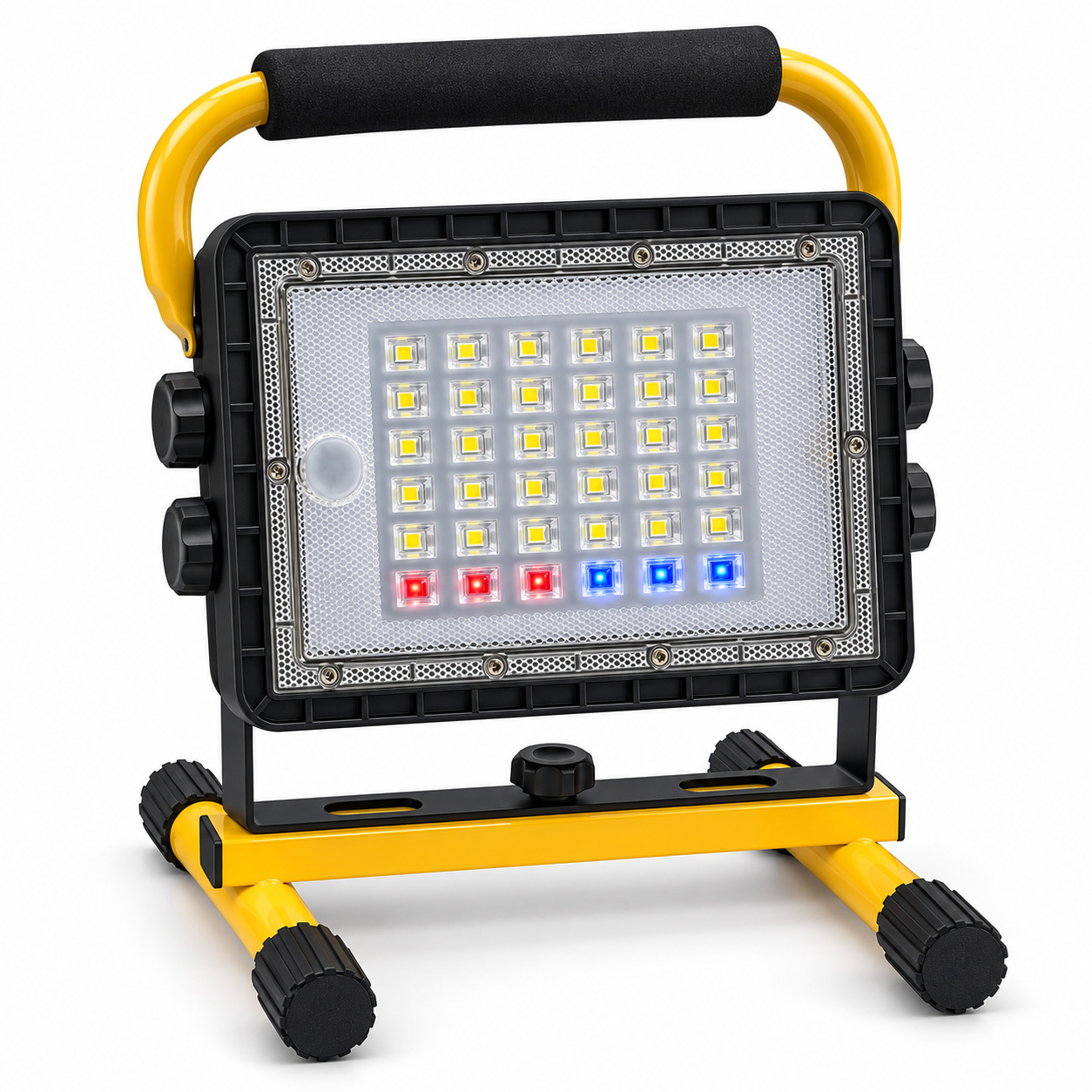 Main product image of 60W Solar Powered Rechargeable LED Flood Light W860C, 7 Hour Runtime
