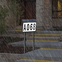 Product image of Solar Powered Outdoor Waterproof LED Doorplate Light