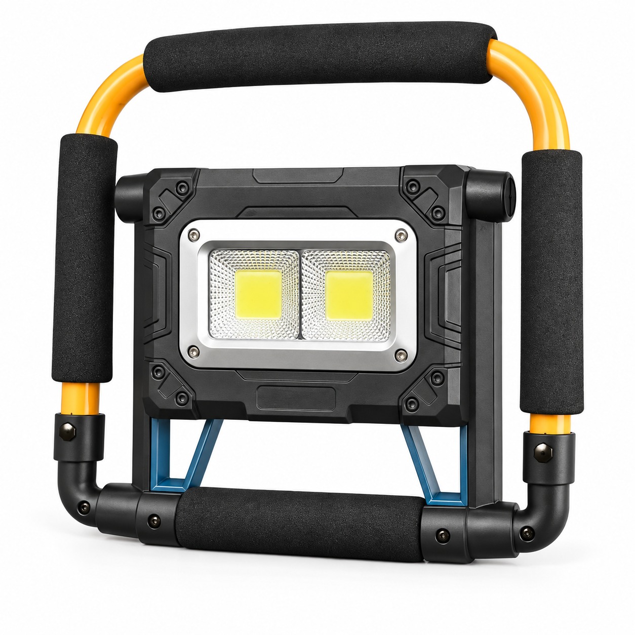 Main product image of W874-2 Portable LED Flood Light, Solar Rechargeable, Magnetic, COB, 30W, 3600mAh