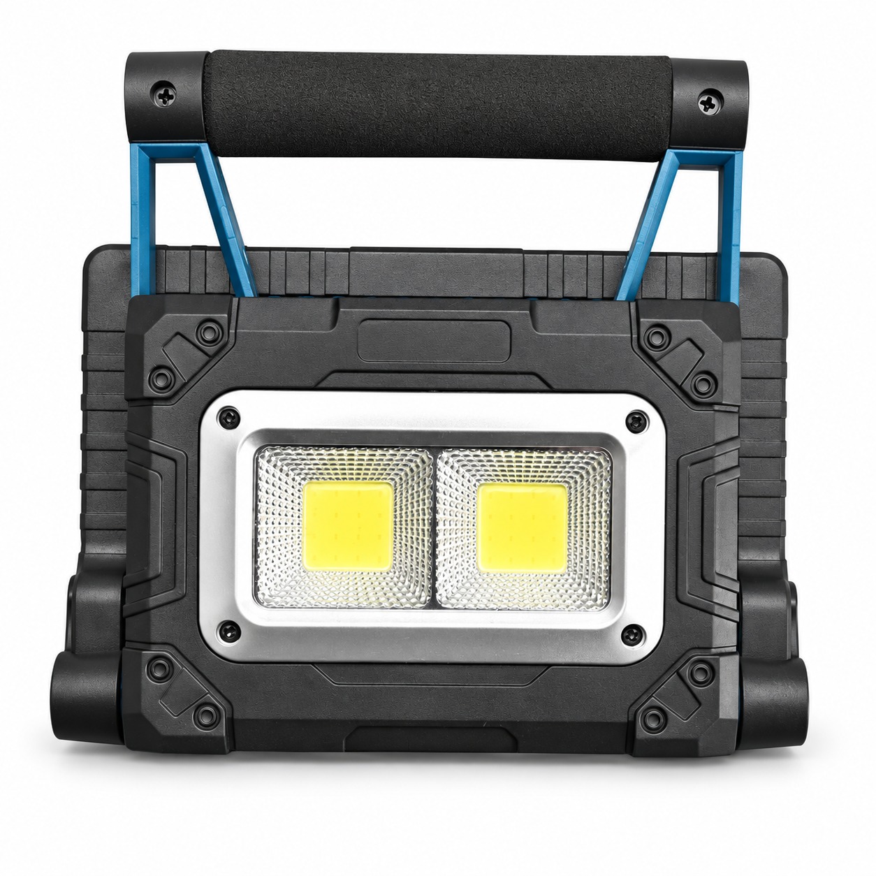 Main product image of W875 2 30W Solar Rechargeable LED Work Light, Magnetic Base, 3600mAh Battery