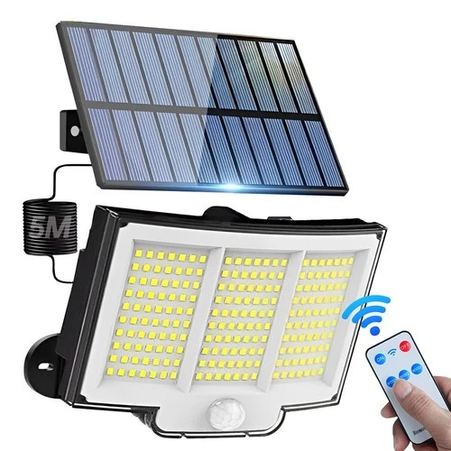 Main product image of Solar Powered Outdoor LED Wall Light with PIR Motion Sensor