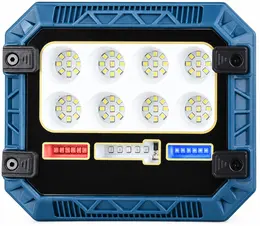 Product image of W8112 Solar Rechargeable LED Work Light, 3600mAh Battery