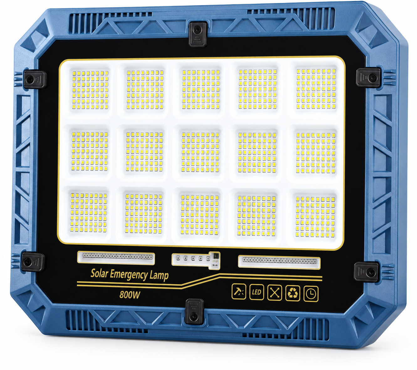 Main product image of W8113 Solar Rechargeable LED Flood Light, 18.6W, 14400mAh Battery
