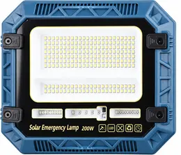Product image of W8114 2-Pack Solar Rechargeable LED Flood Work Light, 5400mAh Battery