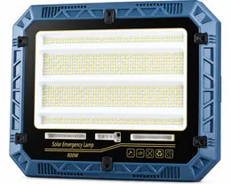Product image of W8114 Solar Rechargeable LED Flood Light, 18.6W, Remote Control, Battery Display