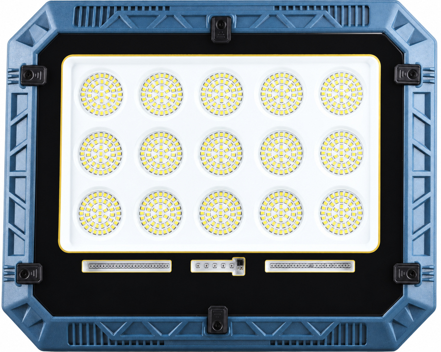 Main product image of W8115 Solar Rechargeable LED Flood Light, Red Blue Warning, SMD 2835