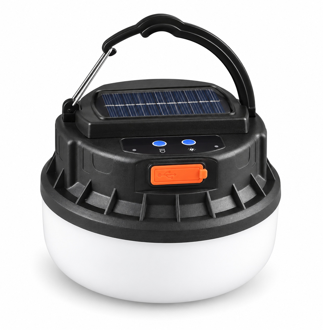 Main product image of D41 2 Solar Powered 5W LED Rechargeable Outdoor Safety Beacon