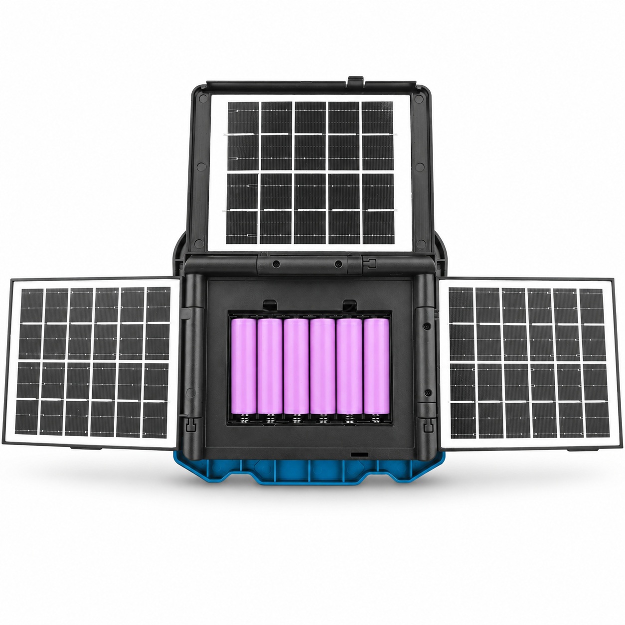 Main product image of W8150 2 Solar Rechargeable LED Flood Work Light, Type C, 7800mAh, Battery Display