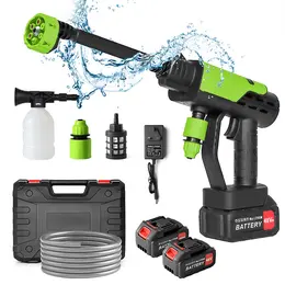 Cordless Car Pressure Washer Water High Power Jet Wash Cleaner Portable 2Battery
