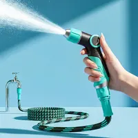 Product image of High Pressure Car Wash Nozzle, Household Soft Flush Water Hose Booster Tap, Powerful Spray Gun For Tap Water Floor Cleaning