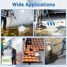 Product image of Pressure Washer Triple Turbo Rotating Nozzle, 5000 PSI, 14 Quick Connect