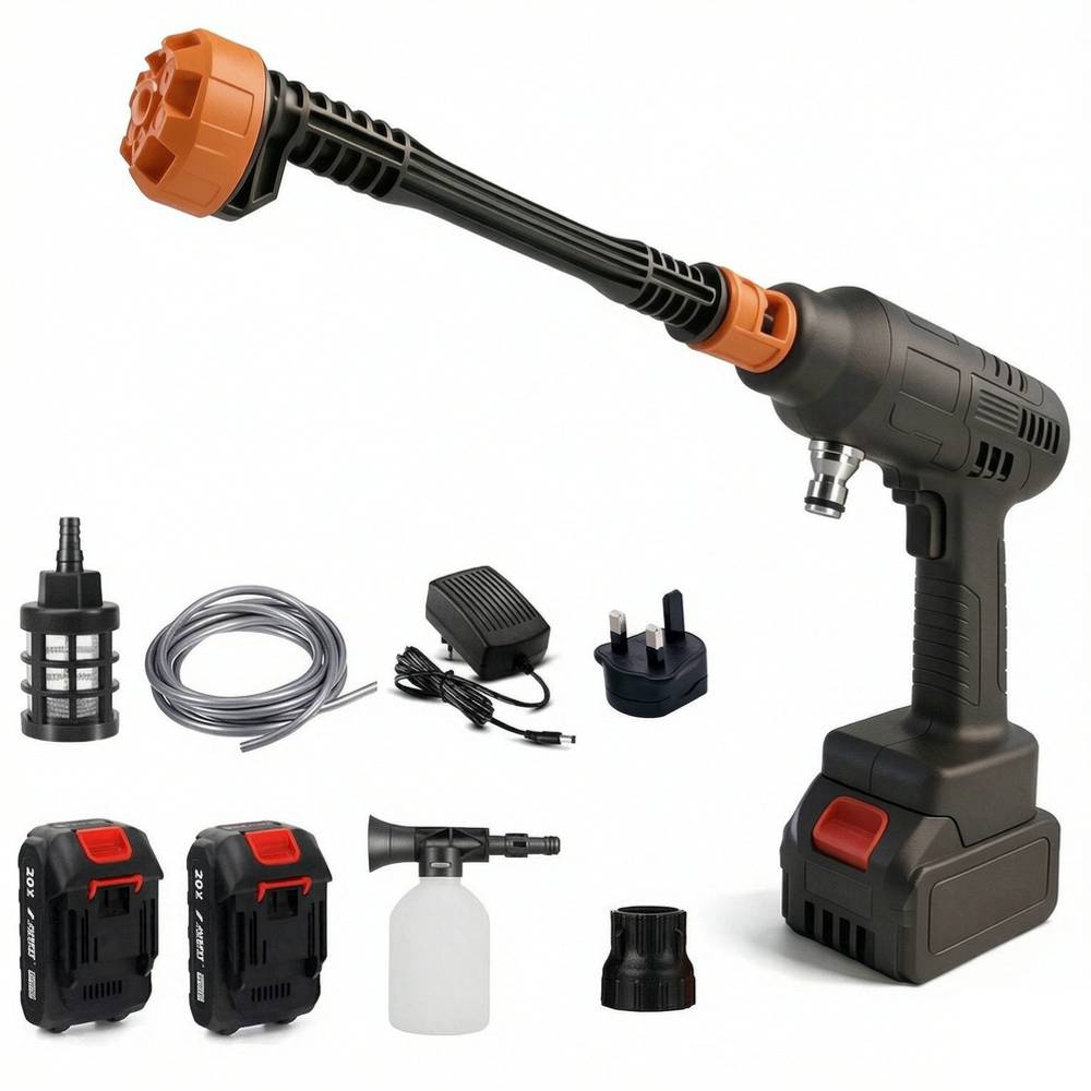 Main product image of Cordless Car Pressure Washer Portable 6IN1 Spray Water Cleaner Gun 2Battery