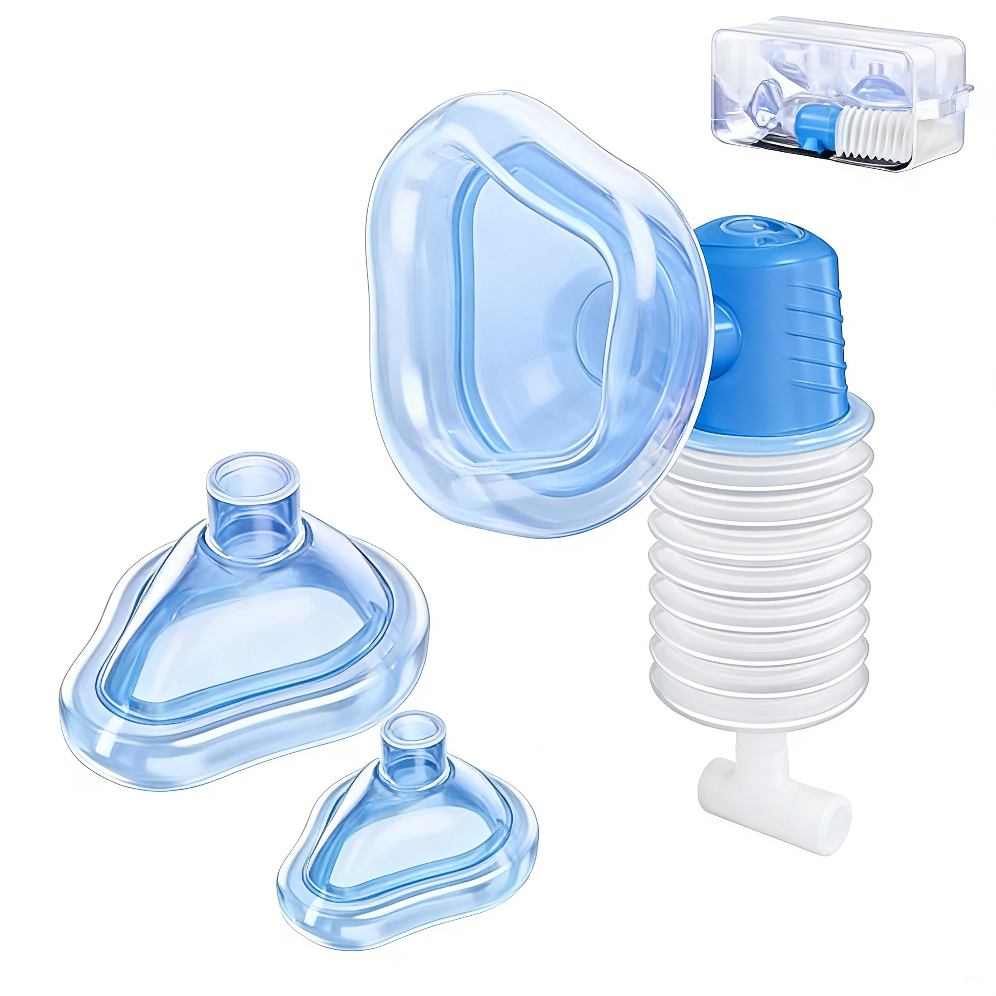 Manual Airway Obstruction First Aid Device - Emergency Choking Rescue Suction Tool For Adults & Kids