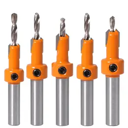 Alloy Head Screw Step Drill Wood Self-tapping Screw Installation