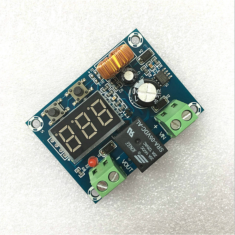 DC Voltage Protection Module Lithium Storage Battery Undervoltage Power Loss Low Power Disconnection Output 12-36V