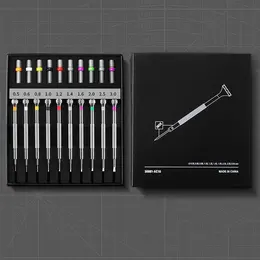 Repair Watch Hardware Tools Repair Watch Glasses Precision Cross And Straight Manual Screwdriver 10-piece Screwdriver