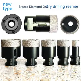 Brazed Diamond Marble Tapper Quartz Granite Tile Reamer Angle Grinder Special Drill Bit